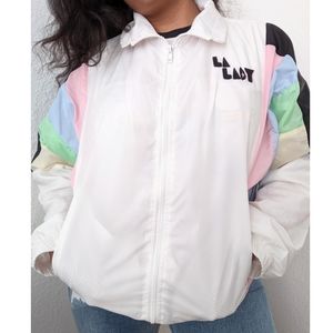 Forever 21 LA Lady Windbreaker Jacket